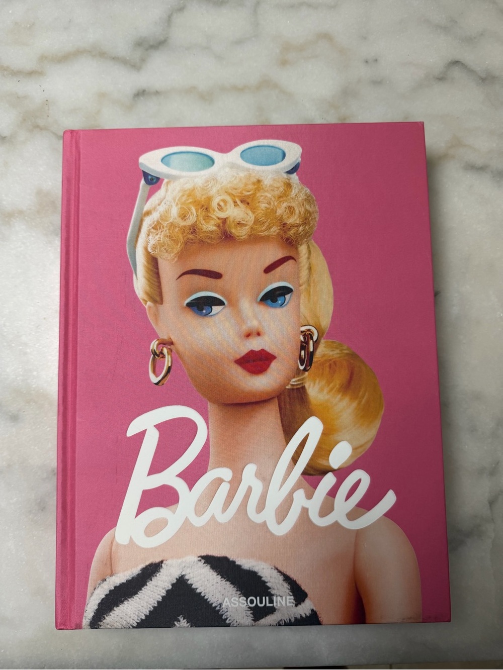 Assouline Barbie Hair Icon Book - Pink & Blonde